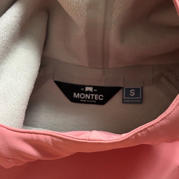 Montec Pink Hooded Shell Jacket - Picture 2 of 4